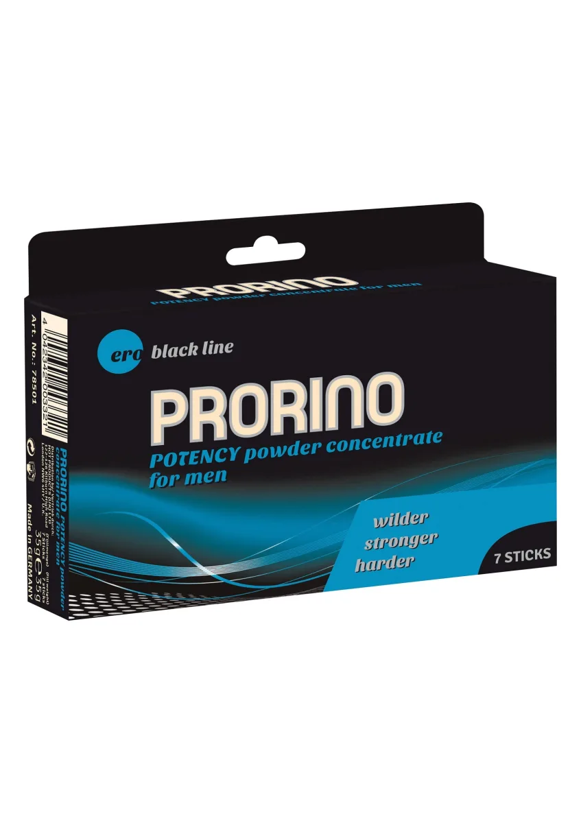 Prorino prášok na potenciu pre mužov 7 tyčiniek