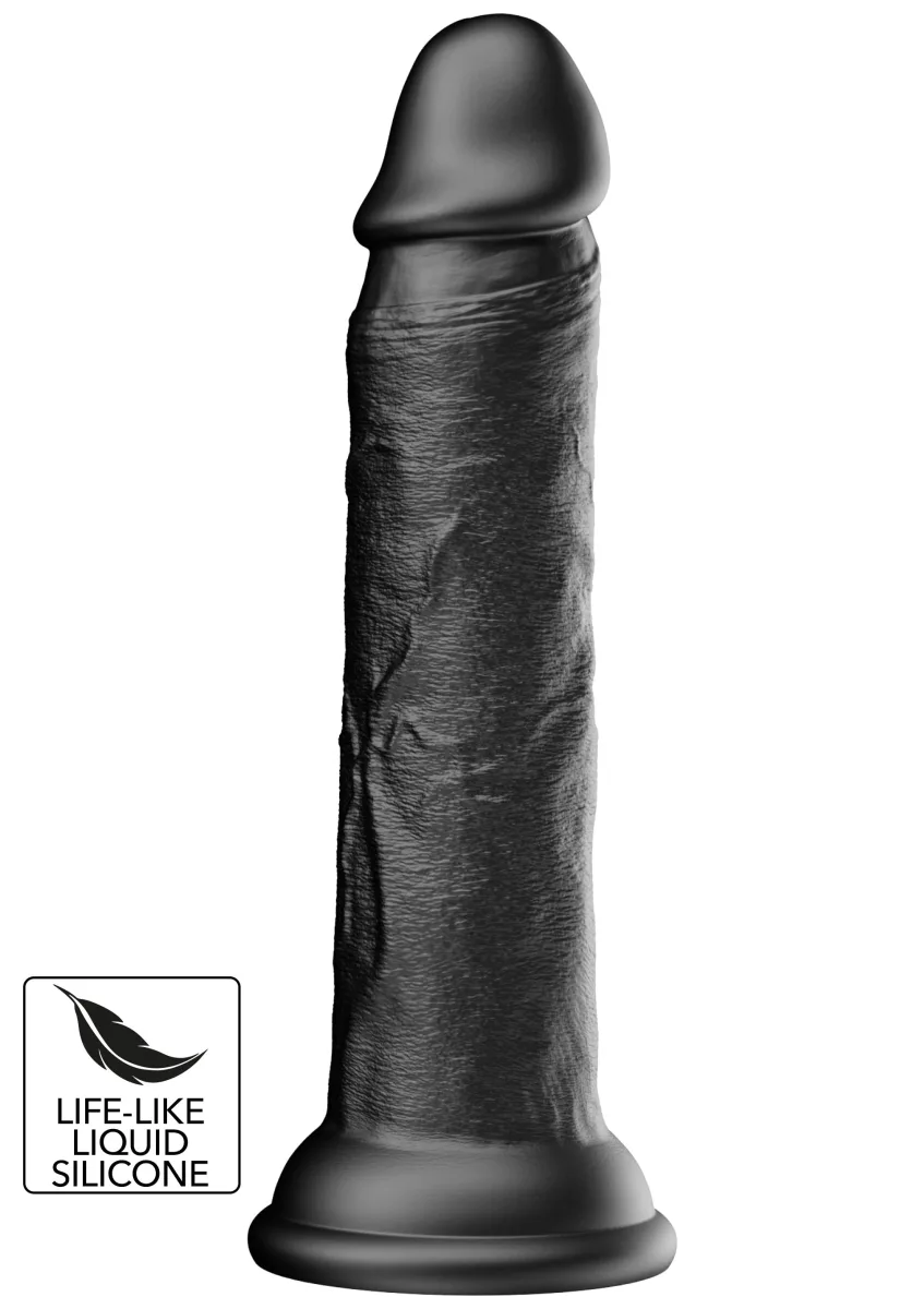 Realistický tekutý silikónový dong 17 cm