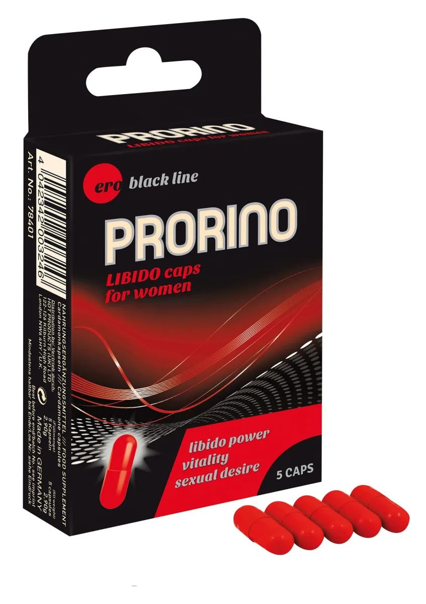 Prorino Libido kapsuly pre ženy 5 ks