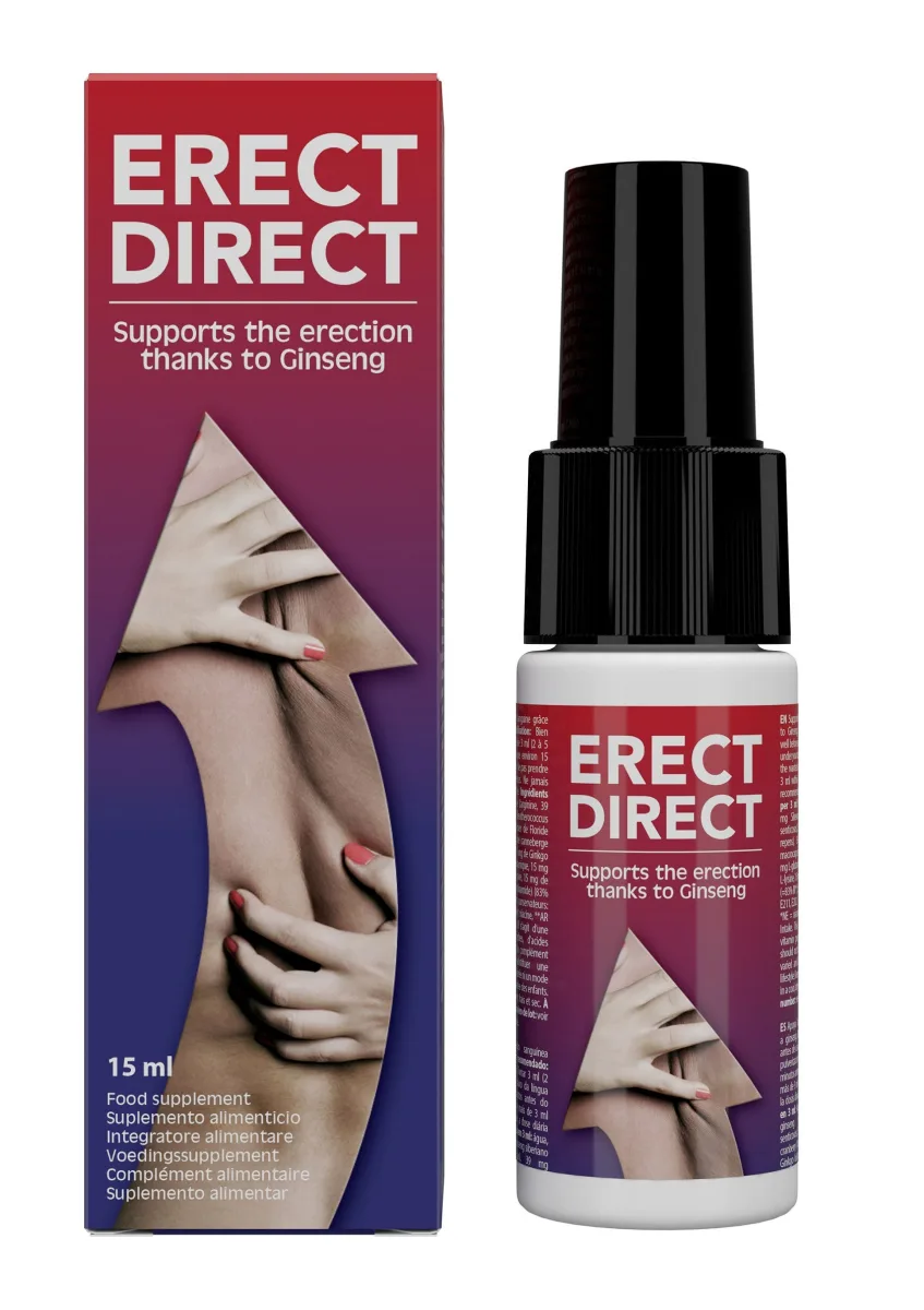 Sprej na priamu erekciu 15 ml