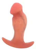 Realistický análny kolík z tekutého silikónu 13 cm — obrázok 4