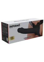 Silikónový strapon na dutý penis 18 cm — obrázok 7