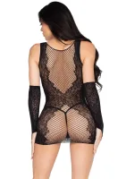 Minišaty a k nim ladiace rukavice — obrázok 2