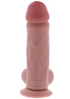 Luxusné hrubé dildo s dvojitou hustotou TPE 23 cm — obrázok 6