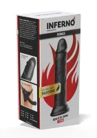 Realistický tekutý silikónový dong 17 cm — obrázok 9
