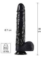 Dildo 38 cm — obrázok 1