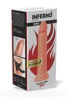 Realistický tekutý silikónový dong 19 cm — obrázok 3