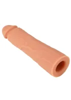 Tekutý silikónový návlek na penis 20 cm — obrázok 6