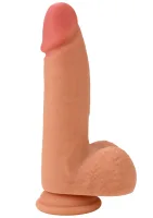 Realistické dildo z tekutého silikónu 16 cm — obrázok 1