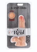 Dildo s dvojitou hustotou TPE 17 cm — obrázok 3