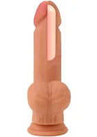Realistické dildo z tekutého silikónu 20 cm — obrázok 8