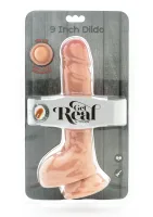Dildo s dvojitou hustotou TPE 23 cm — obrázok 3