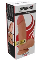 Realistické dildo z tekutého silikónu 18 cm — obrázok 3