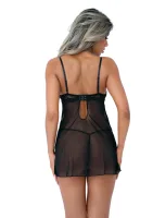 Čipkovaná babydoll so šnúrkou — obrázok 4