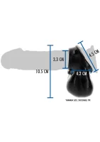 Krúžok na penis s držiakom na miešok — obrázok 2