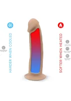 Vibračný model dilda 7 palcov — obrázok 6