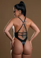 Body Wetlook so zipsom — obrázok 3