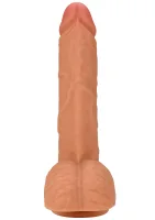 Realistické dildo z tekutého silikónu 23 cm — obrázok 6