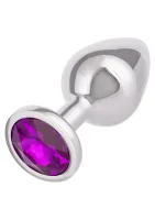 Veľký ametystový plug s klenotom — obrázok 8