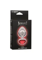 Veľký rubínový plug so srdcom Jewel — obrázok 3