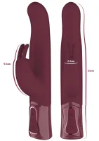 Rotačný a vibračný vibrátor Thick Rabbit — obrázok 7