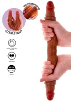 Silikónový dvojitý penis predkožky 40 cm — obrázok 8
