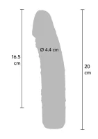 Vibrátor Gold Dicker Original 20 cm — obrázok 2