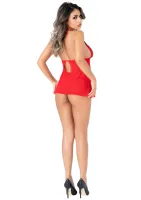 Babydoll s volánikmi Peek-a-boo — obrázok 6