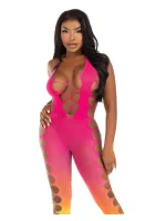 Body bez nôh s imitáciou šnurovania v ombré farbe — obrázok 1