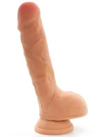 Dildo s dvojitou hustotou TPE 23 cm — obrázok 1