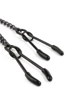 Pinzetové svorky na bradavky čierne — obrázok 6