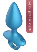 Vibračný análny kolík Smooth + diaľkové ovládanie — obrázok 8