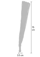 Bič z pravej kože 75 cm — obrázok 2