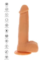 Silikónové dildo s korálkami Naked 21 cm — obrázok 5