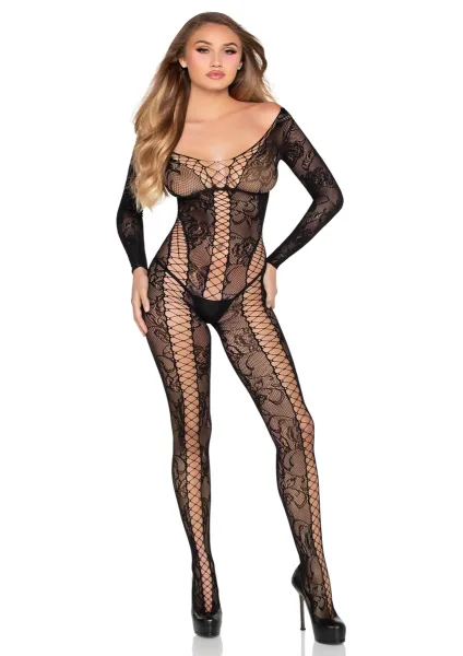 Lace Crotchless Lingerie